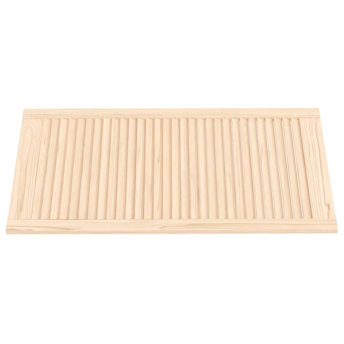 vidaXL Πορτάκια με Περσίδες 2 Τεμ. 99,3x49,4 εκ. από Μασίφ Ξύλο Πεύκου