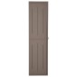 vidaXL Ντουλάπι Αποθήκευσης Κήπου Καφέ 65x45x172 εκ. PP Εμφάνιση Ξύλου