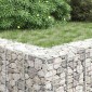 vidaXL Συρματοκιβώτια-Γλάστρες Υπερυψ. 3 τεμ. 30x30x50εκ. Σιδερένιες