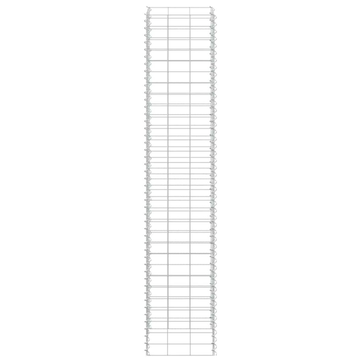 vidaXL Συρματοκιβώτια-Γλάστρες Υπερυψ. 3 τεμ. 30x30x150εκ. Σιδερένιες