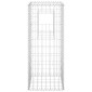 vidaXL Συρματοκιβώτιο Στύλος 40 x 40 x 100 εκ. Σιδερένιο