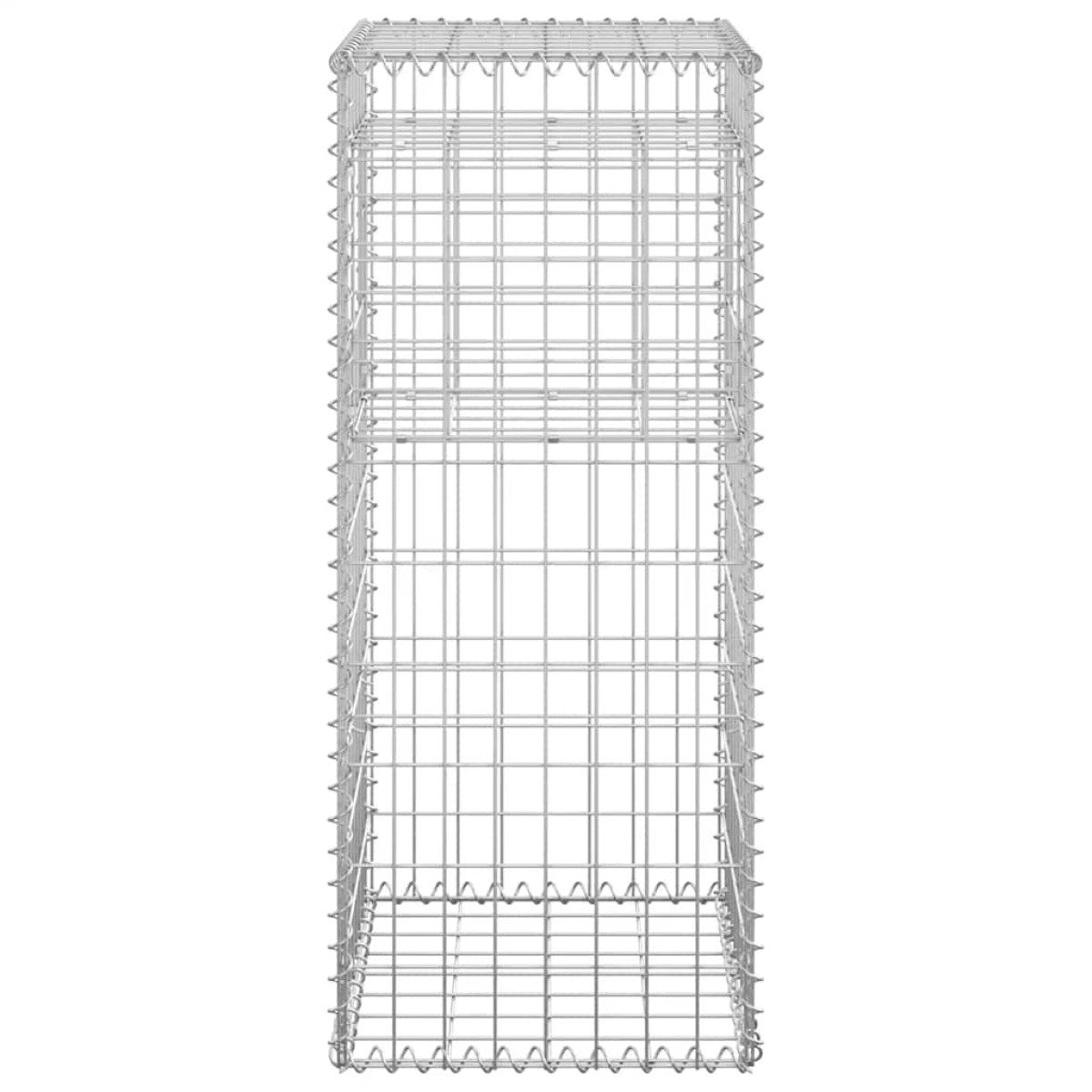 vidaXL Συρματοκιβώτιο Στύλος 40 x 40 x 100 εκ. Σιδερένιο