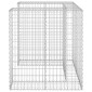 vidaXL Συρματοκιβώτιο Τοίχος για Κάδο 110x100x10 εκ από Γαλβαν. Χάλυβα