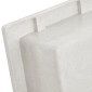 vidaXL Ράφι Ντουζιέρας Λευκό Ματ 41 x 51 x 10 εκ.