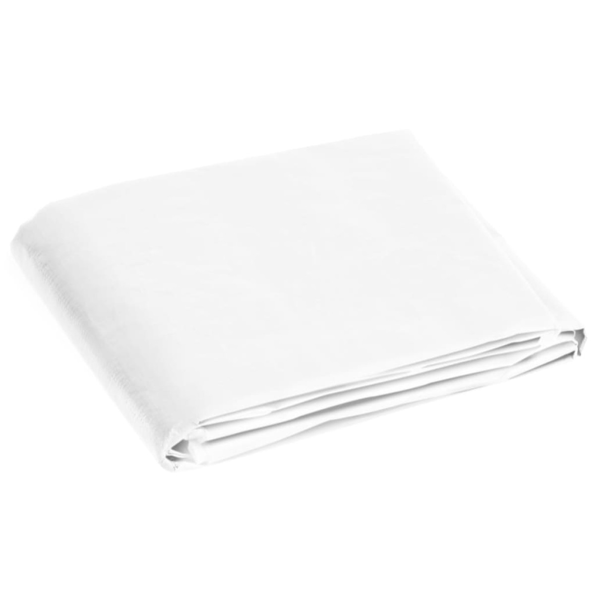 vidaXL Μουσαμάς Λευκός 180 γρ./μ.² 3x3 μ. από HDPE