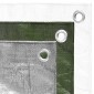 vidaXL Μουσαμάς Λευκός 180 γρ./μ.² 3x3 μ. από HDPE