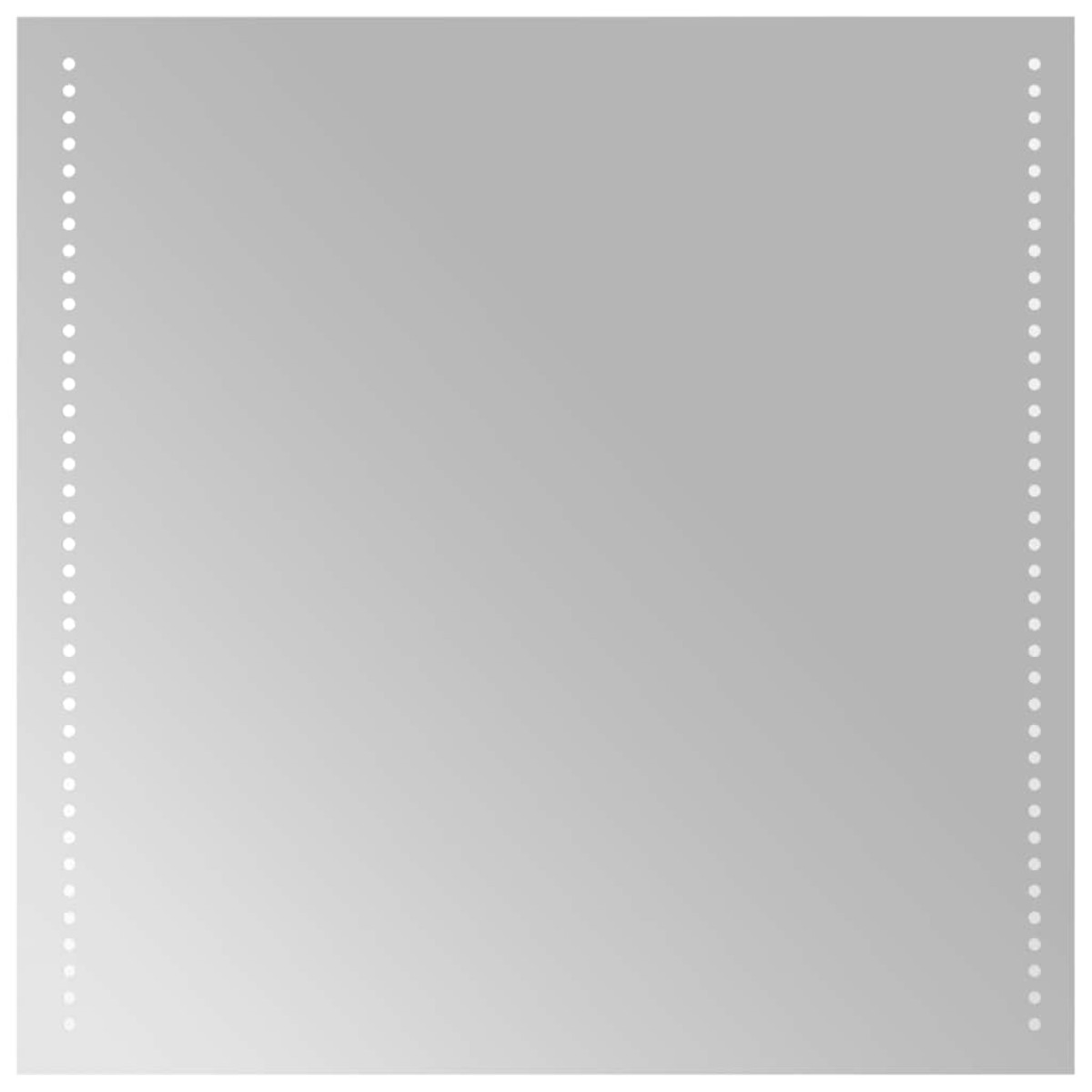 vidaXL Καθρέφτης Μπάνιου με LED 60x60 εκ.