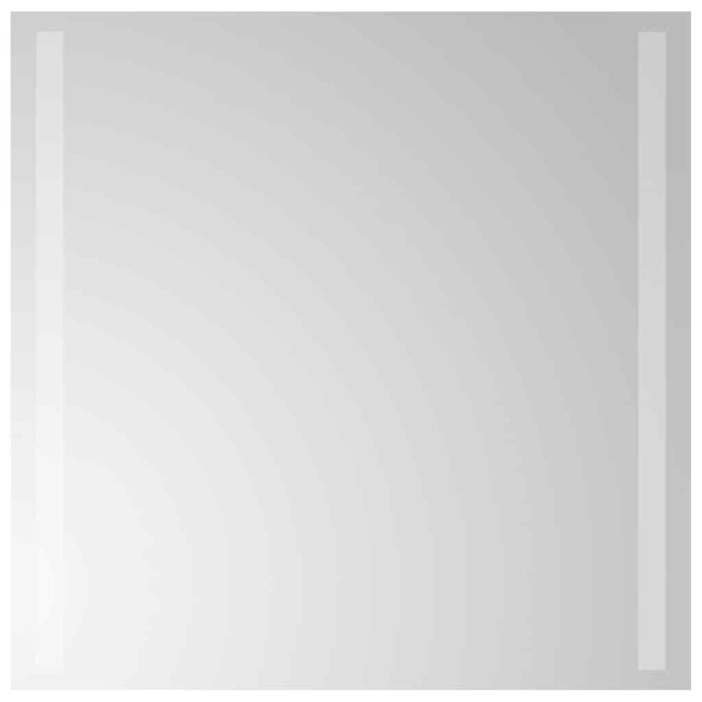 vidaXL Καθρέφτης Μπάνιου με LED 50x50 εκ.