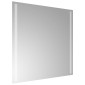 vidaXL Καθρέφτης Μπάνιου με LED 60x60 εκ.