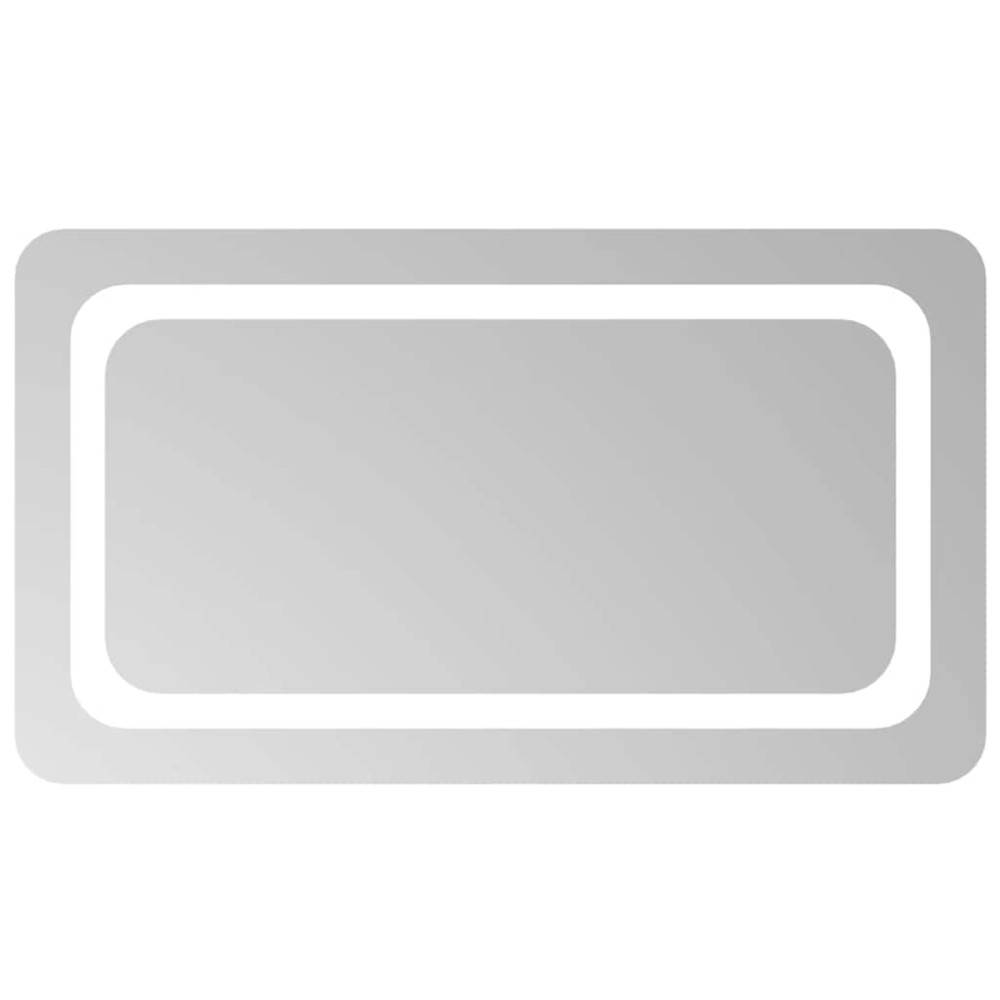vidaXL Καθρέφτης Μπάνιου με LED 70x40 εκ.