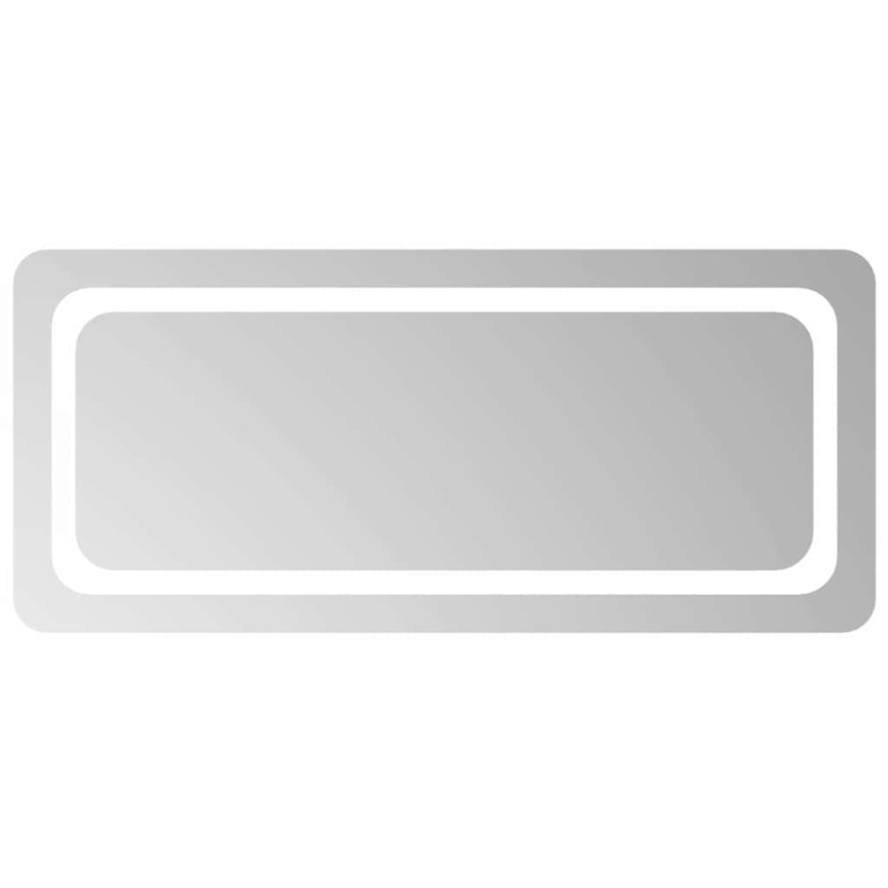 vidaXL Καθρέφτης Μπάνιου με LED 90x40 εκ.