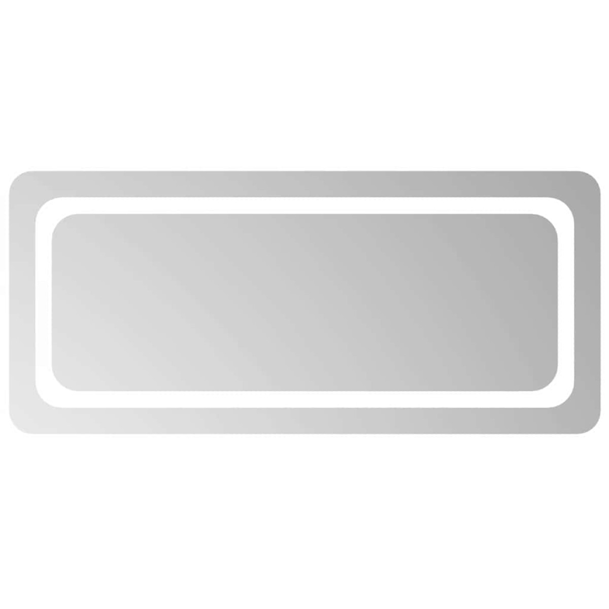vidaXL Καθρέφτης Μπάνιου με LED 90x40 εκ.