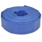 vidaXL Μάνικα Νερού Πλακέ 25 μ. 3" από PVC