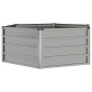 vidaXL Ζαρντινιέρα Σκουριασμένο 129x129x45 εκ. Ατσάλι Σκληρυθέν Αέρα