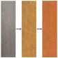 vidaXL Ζαρντινιέρα Σκουριασμένο 129x129x45 εκ. Ατσάλι Σκληρυθέν Αέρα