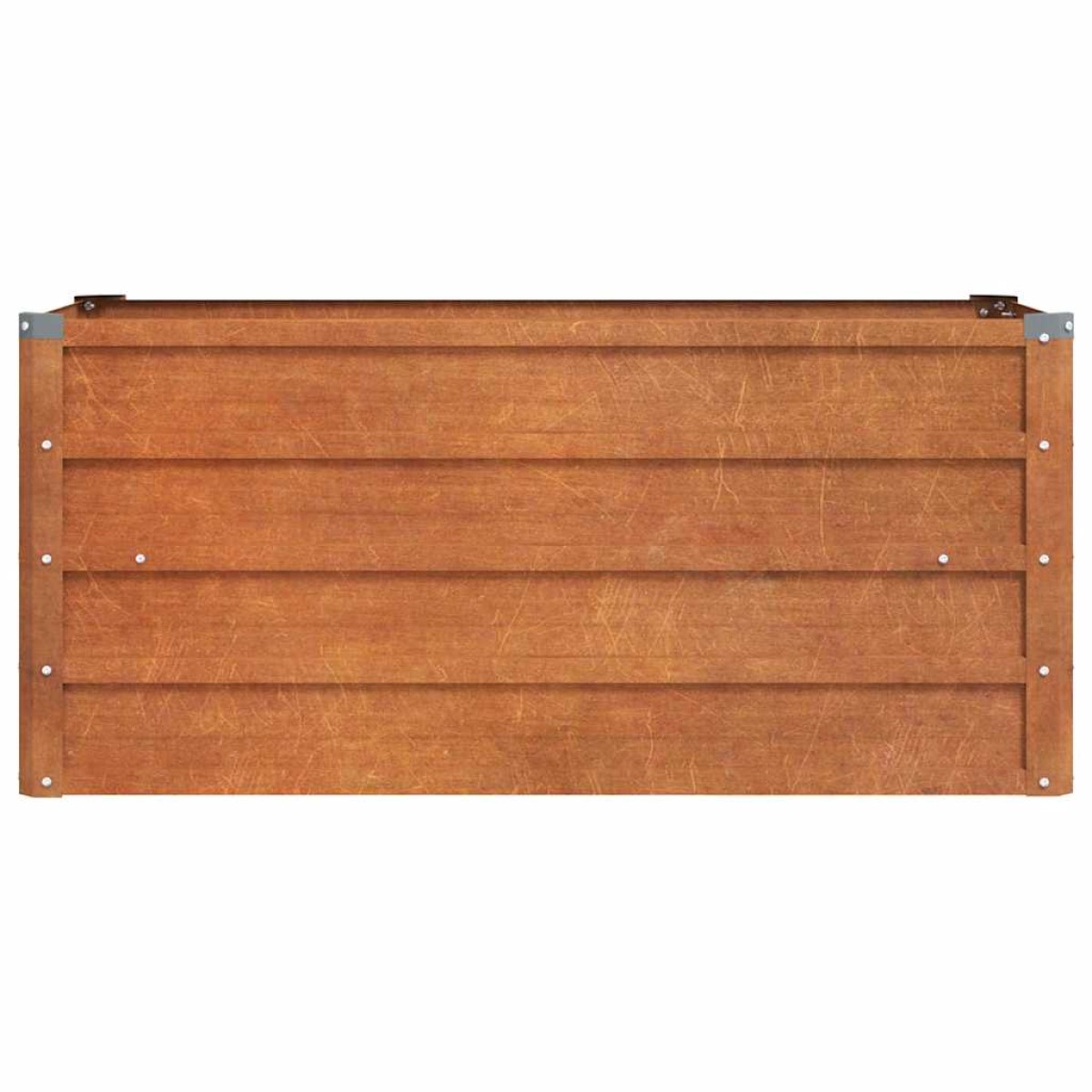 vidaXL Ζαρντινιέρα Σκουριασμένο 100x40x45 εκ. Ατσάλι Σκληρυθέν Αέρα