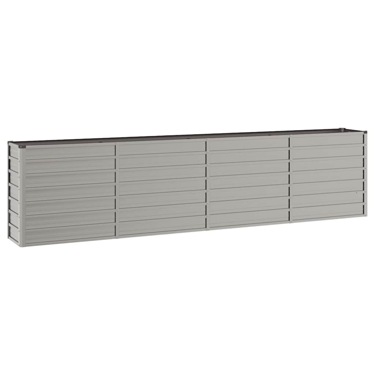 vidaXL Ζαρντινιέρα Σκουριασμένο 320x40x77 εκ. Ατσάλι Σκληρυθέν Αέρα