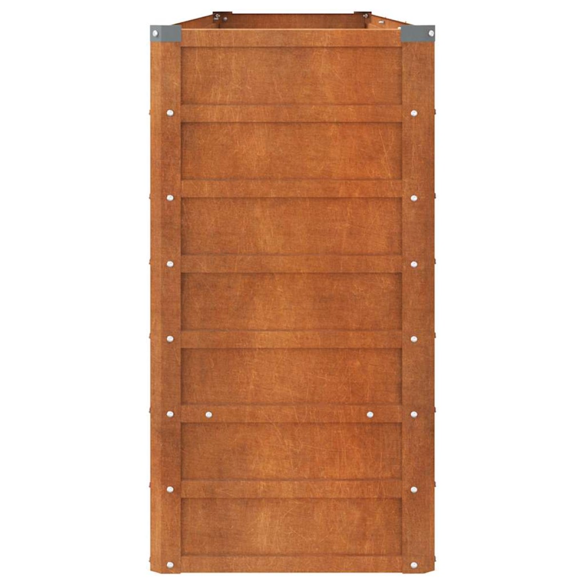 vidaXL Ζαρντινιέρα Σκουριασμένο 320x40x77 εκ. Ατσάλι Σκληρυθέν Αέρα