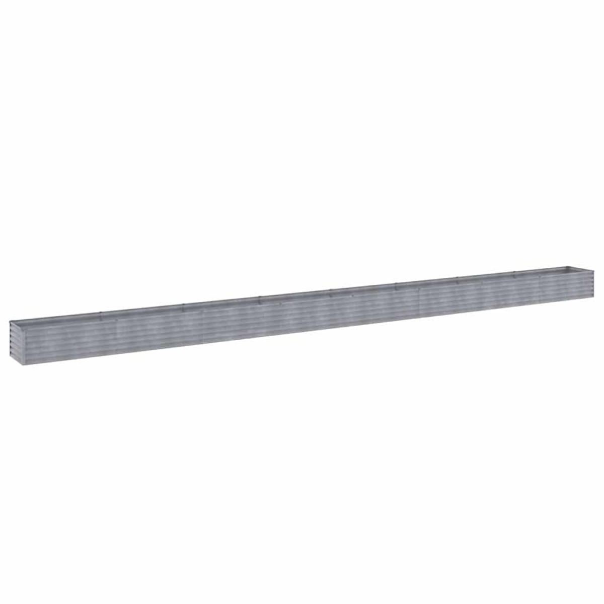 vidaXL Ζαρντινιέρα 770 x 50 x 36 εκ. από Ατσάλι Σκληρυθέν στον Αέρα