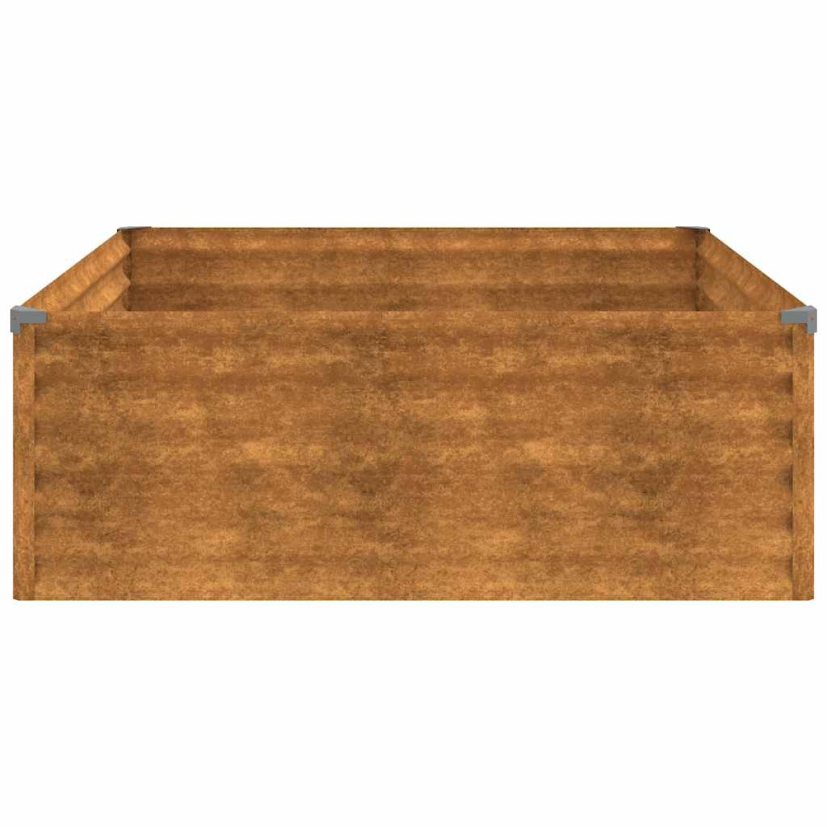 vidaXL Ζαρντινιέρα 100 x 100 x 36 εκ. από Ατσάλι Σκληρυθέν στον Αέρα