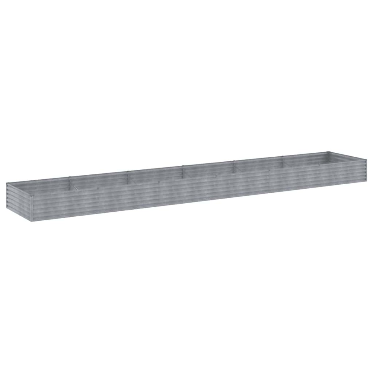 vidaXL Ζαρντινιέρα 579 x 100 x 36 εκ. από Ατσάλι Σκληρυθέν στον Αέρα