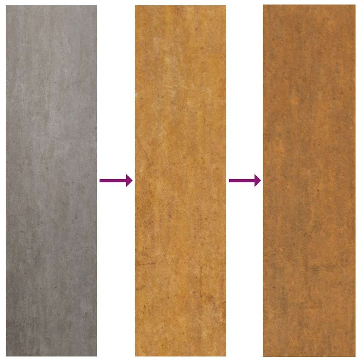 vidaXL Ζαρντινιέρα 1150 x 100 x 36 εκ. από Ατσάλι Σκληρυθέν στον Αέρα