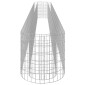 vidaXL Συρματοκιβώτιο-Γλάστρα Υπερυψωμένη 470x50x50 εκ. Γαλβαν. Ατσάλι