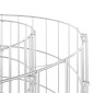 vidaXL Συρματοκιβώτιο-Γλάστρα Υπερυψωμένη 400x100x100 εκ Γαλβ. Ατσάλι