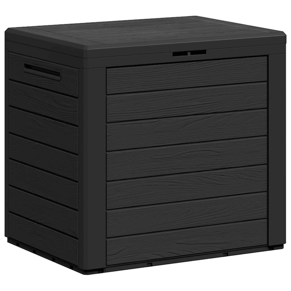 vidaXL Μπαούλο Αποθήκευσης Κήπου Ανθρακί 58,5x46x55εκ. απο Πολυπ/λένιο