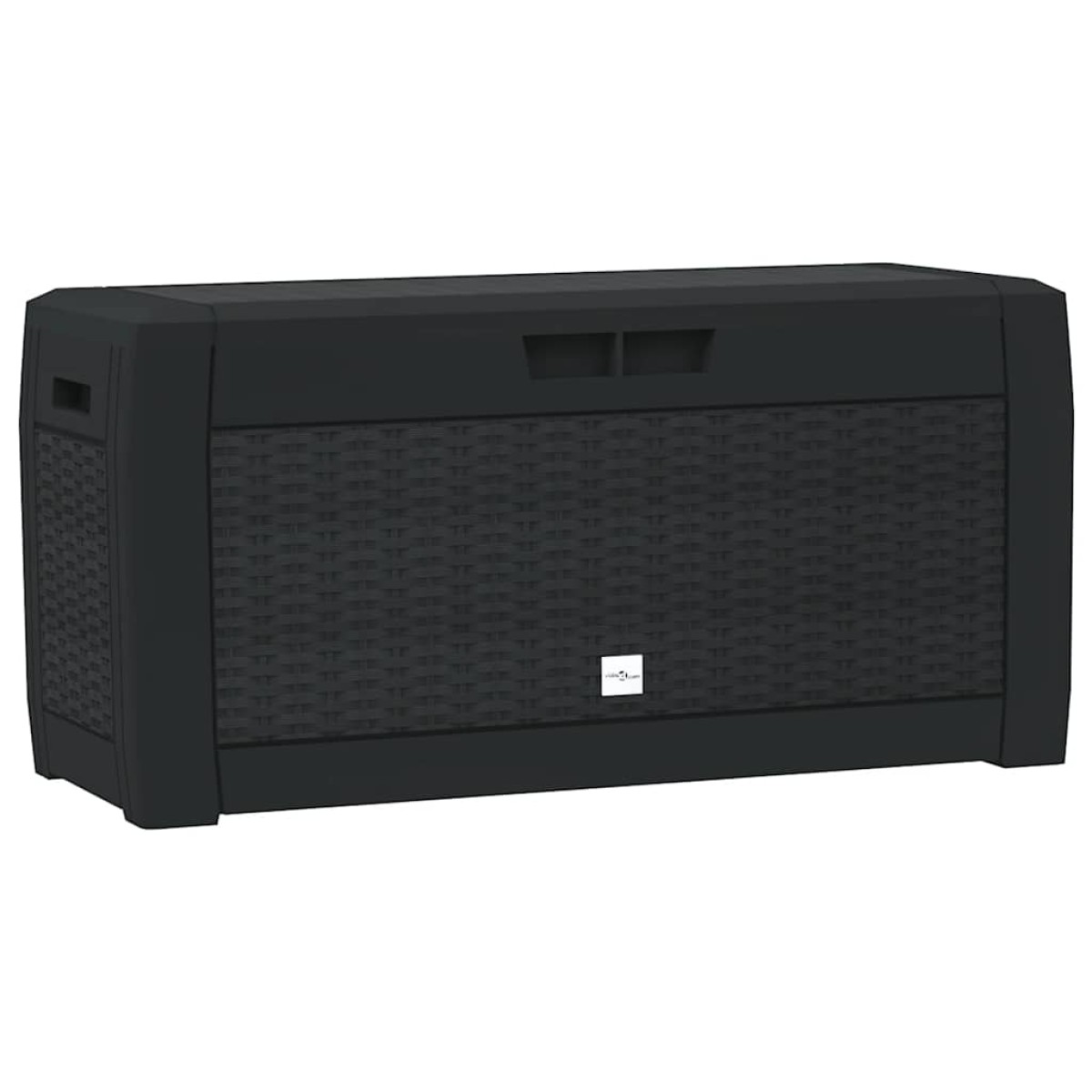vidaXL Μπαούλο Αποθήκευσης Κήπου Ανθρακί 119x48x60 εκ. απο Πολυπ/λένιο