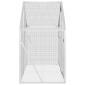 vidaXL Κλουβί Ασημένιο 179 x 100 x 185 εκ. από Αλουμίνιο
