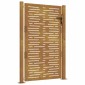 vidaXL Πύλη Κήπου με Τετράγωνο Σχέδιο 105 x 130 εκ. από Ατσάλι Corten