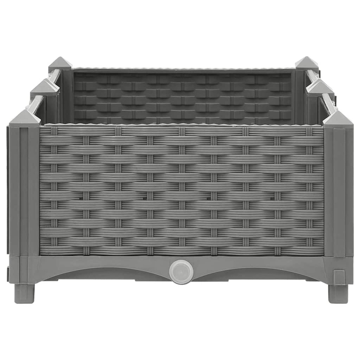 vidaXL Ζαρντινιέρα 80 x 40 x 23 εκ. από Πολυπροπυλένιο