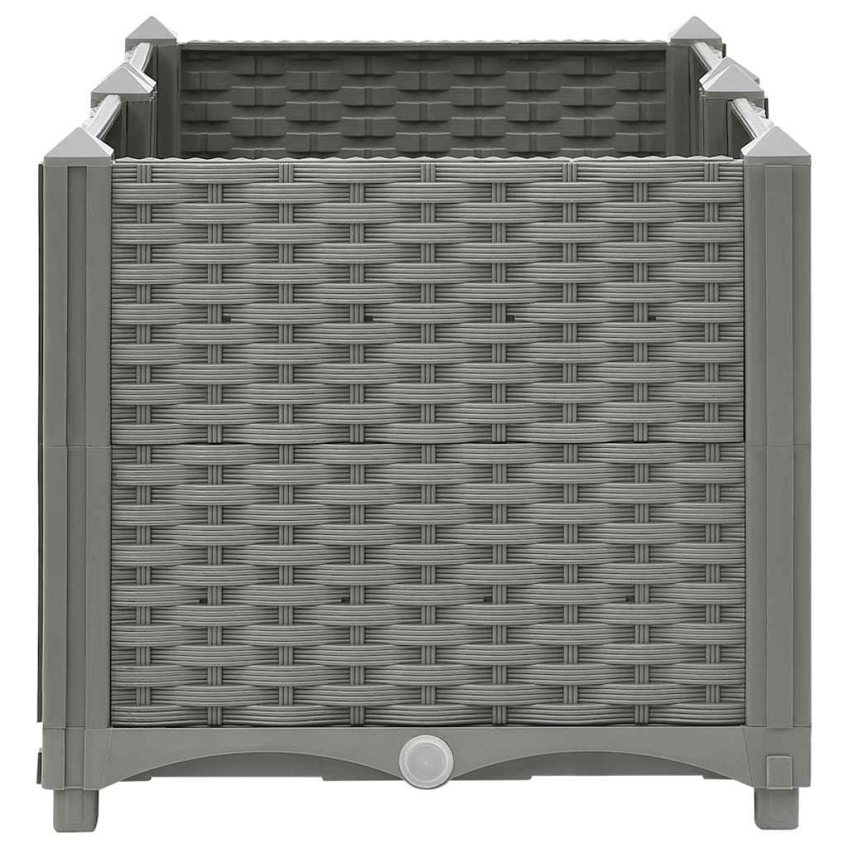 vidaXL Ζαρντινιέρα 80 x 40 x 38 εκ. από Πολυπροπυλένιο