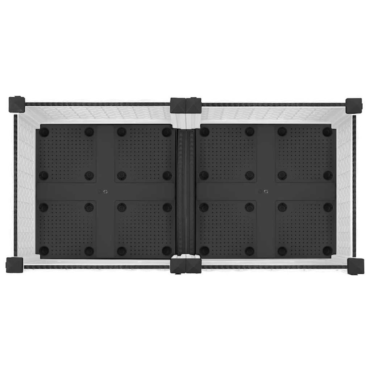 vidaXL Ζαρντινιέρα 80 x 40 x 23 εκ. από Πολυπροπυλένιο