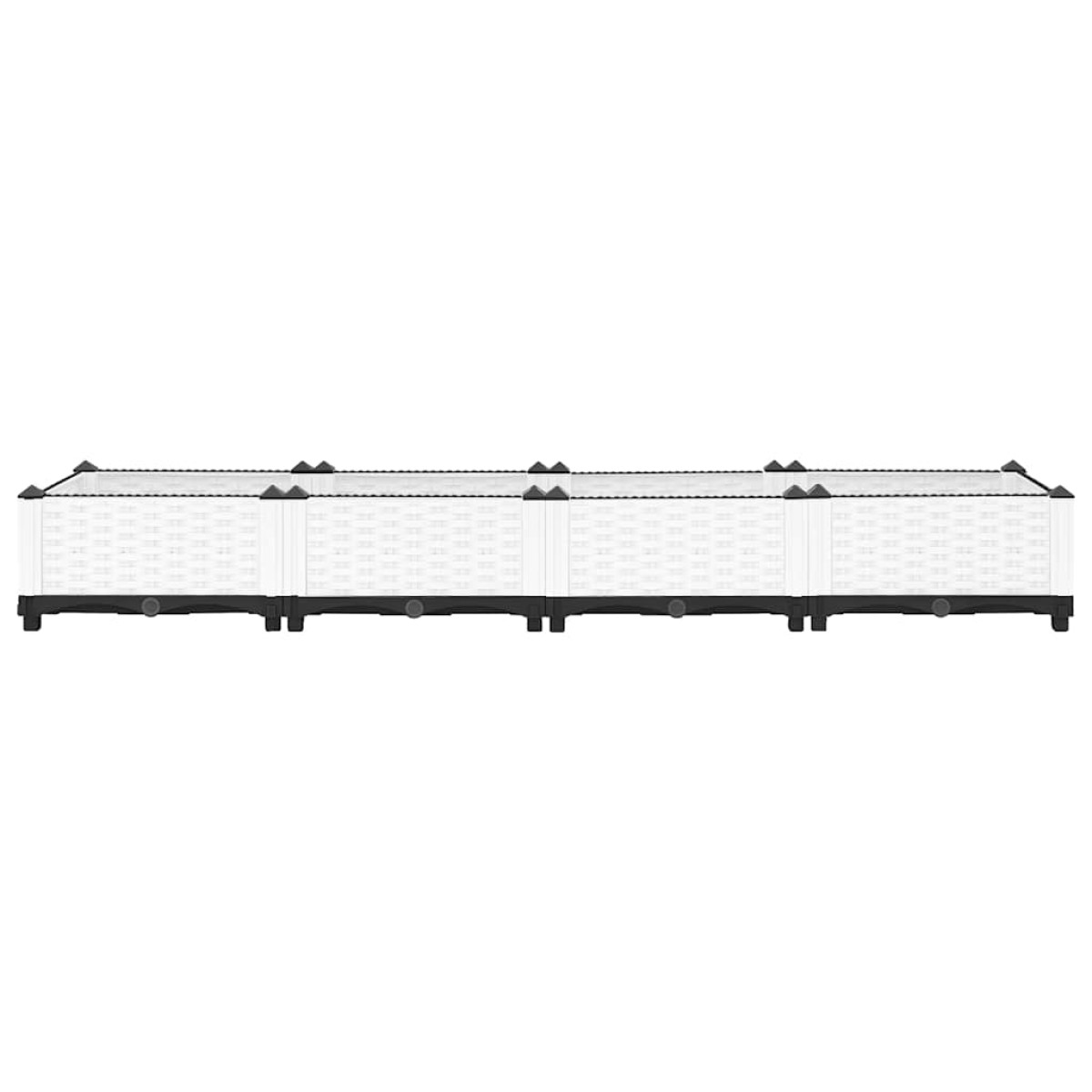 vidaXL Ζαρντινιέρα 160 x 40 x 23 εκ. από Πολυπροπυλένιο