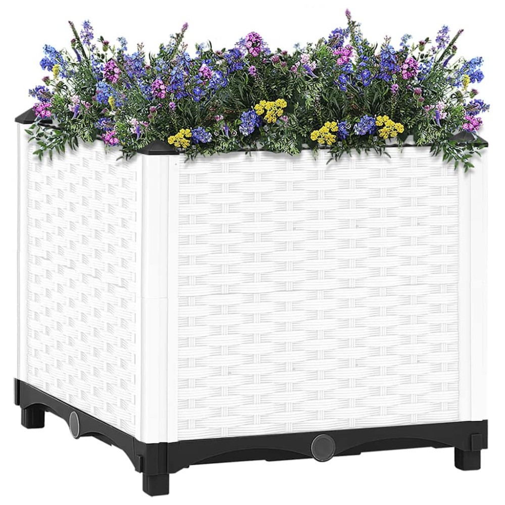 vidaXL Ζαρντινιέρα 40 x 40 x 38 εκ. από Πολυπροπυλένιο