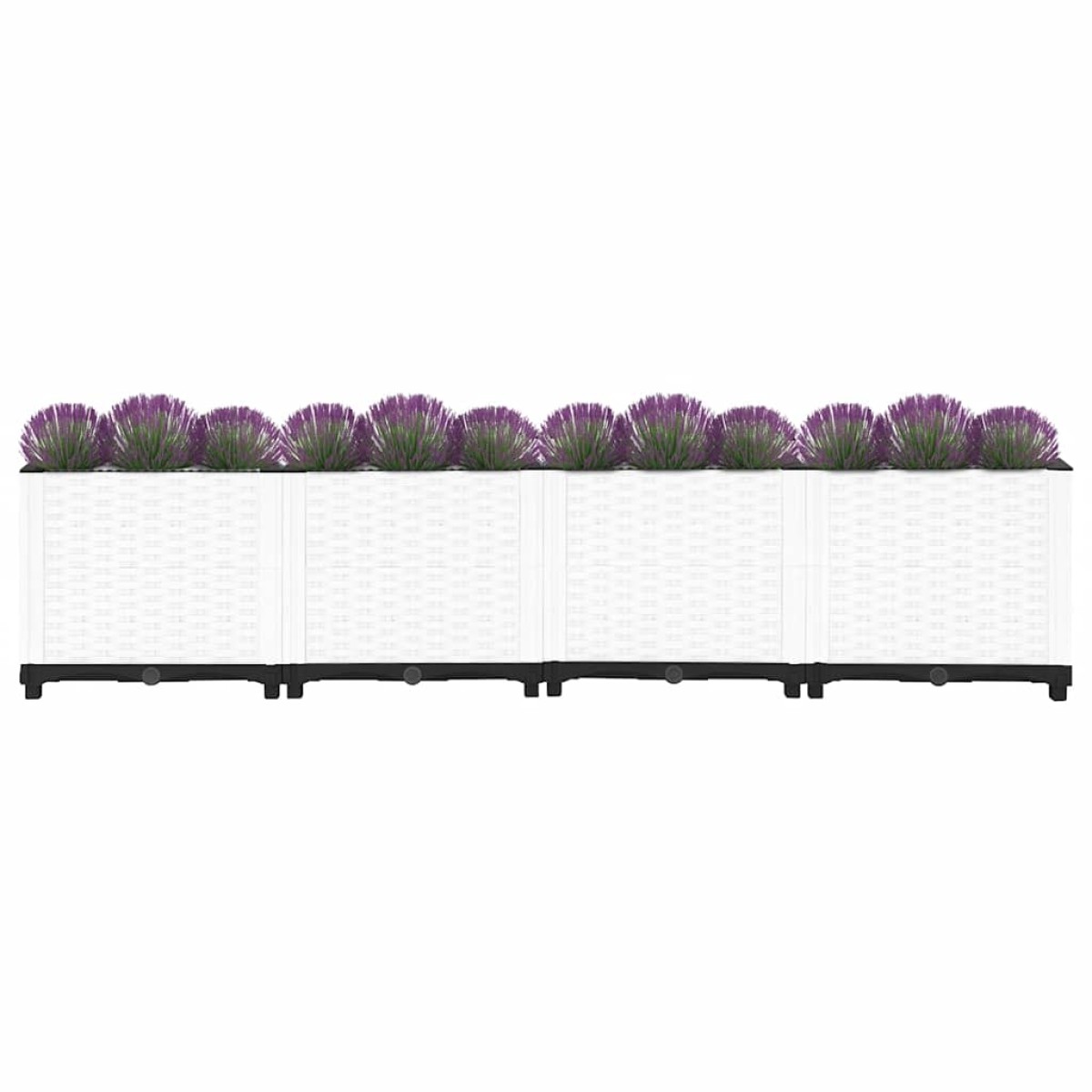 vidaXL Ζαρντινιέρα 160 x 40 x 38 εκ. από Πολυπροπυλένιο