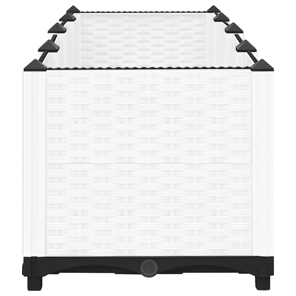 vidaXL Ζαρντινιέρα 160 x 40 x 38 εκ. από Πολυπροπυλένιο