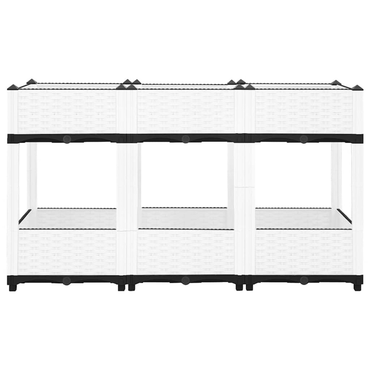vidaXL Ζαρντινιέρα 120 x 40 x 71 εκ. από Πολυπροπυλένιο