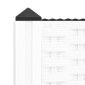 vidaXL Ζαρντινιέρα 80 x 80 x 38 εκ. από Πολυπροπυλένιο