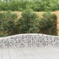vidaXL Συρματοκιβώτιο Τοξωτό 400x50x40/60εκ. από Γαλβανισμένο Χάλυβα