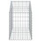 vidaXL Συρματοκιβώτιο Τοξωτό 100x50x60/80εκ. από Γαλβανισμένο Χάλυβα