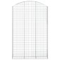 vidaXL Συρματοκιβώτιο Τοξωτό 150x30x220/240εκ. από Γαλβανισμένο Χάλυβα