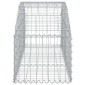 vidaXL Συρματοκιβώτιο Τοξωτό 150x50x40/60εκ. από Γαλβανισμένο Χάλυβα