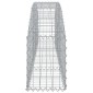 vidaXL Συρματοκιβώτιο Τοξωτό 200x30x40/60εκ. από Γαλβανισμένο Σίδερο