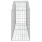 vidaXL Συρματοκιβώτιο Τοξωτό 200x50x80/100εκ. από Γαλβανισμένο Χάλυβα