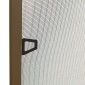 vidaXL Σήτα Εντόμων για Παράθυρα Καφέ 80 x 120 εκ.