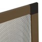 vidaXL Σήτα Εντόμων για Παράθυρα Καφέ 80 x 120 εκ.