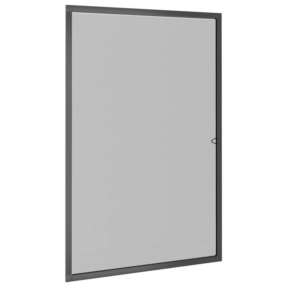 vidaXL Σήτα Εντόμων για Παράθυρα Ανθρακί 90 x 120 εκ.